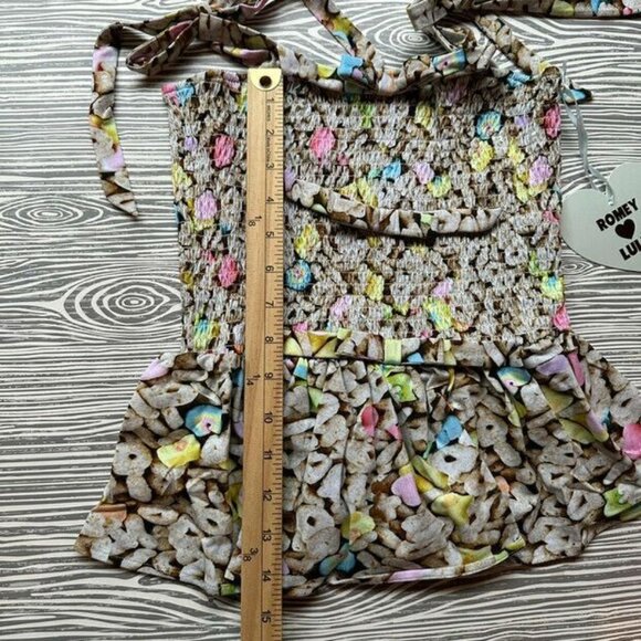 Romey Marshmallow Cereal Smock Top 10 NWT - Picture 11 of 11